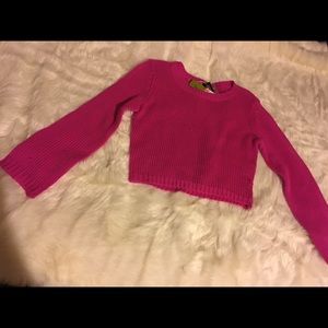 Crop sweater